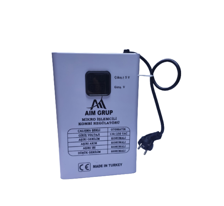 Kombi Voltaj Regülatörü Mikro işlemcili